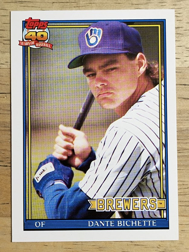 1991 Topps Traded #10T Dante Bichette