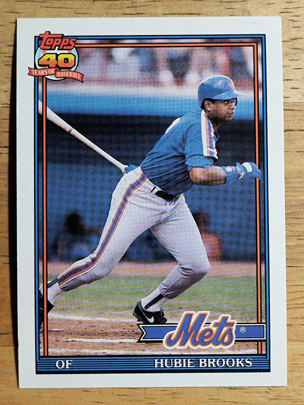 1991 Topps Traded #14T Hubie Brooks