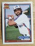 1991 Topps Traded #16T Ivan Calderon