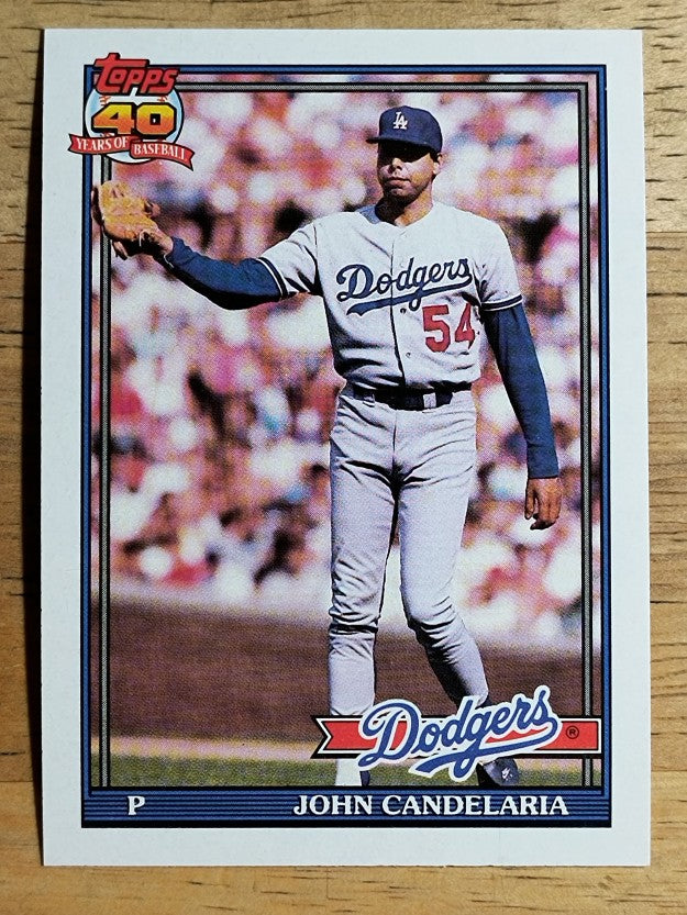 1991 Topps Traded #17T John Candelaria