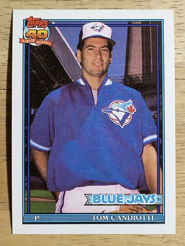 1991 Topps Traded #18T Tom Candiotti