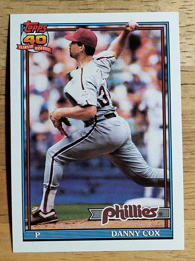 1991 Topps Traded #25T Danny Cox