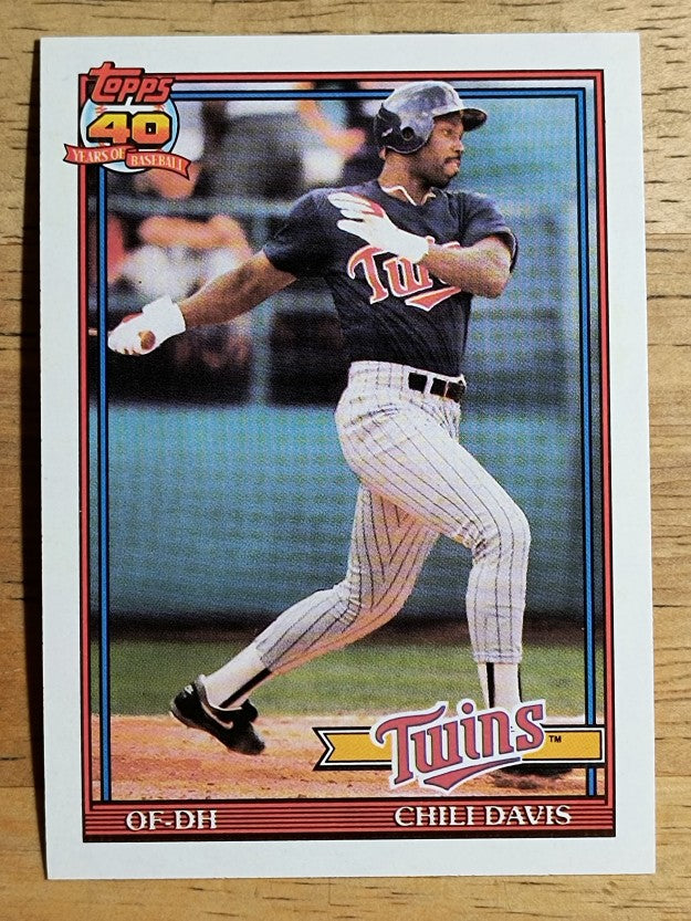 1991 Topps Traded #27T Chili Davis
