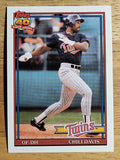 1991 Topps Traded #27T Chili Davis