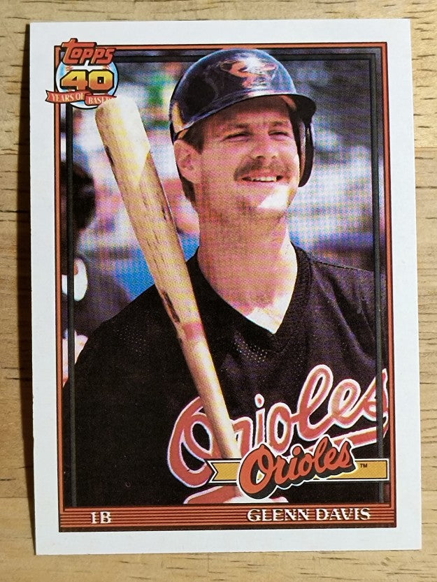 1991 Topps Traded #28T Glenn Davis