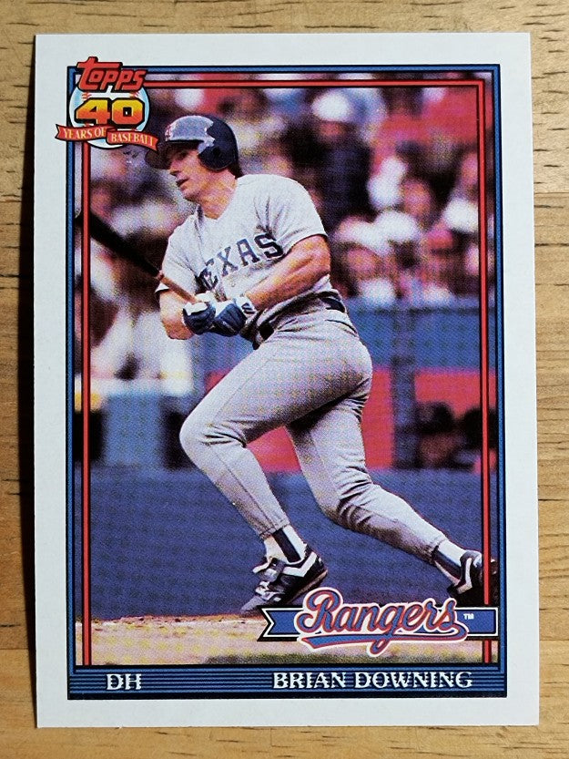 1991 Topps Traded #33T Brian Downing