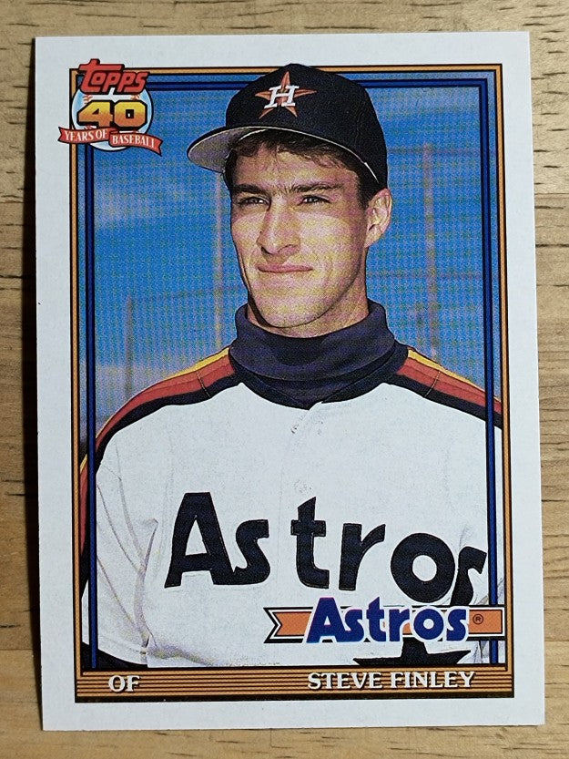 1991 Topps Traded #42T Steve Finley