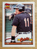 1991 Topps Traded #47T Leo Gomez