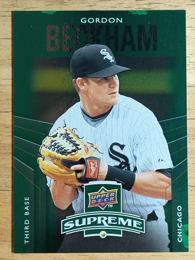 2010 Upper Deck Supreme Green #S60 Gordon Beckham