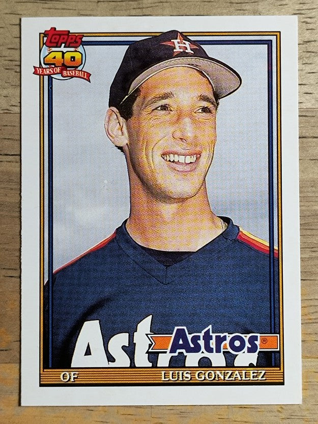1991 Topps Traded #48T Luis Gonzalez RC