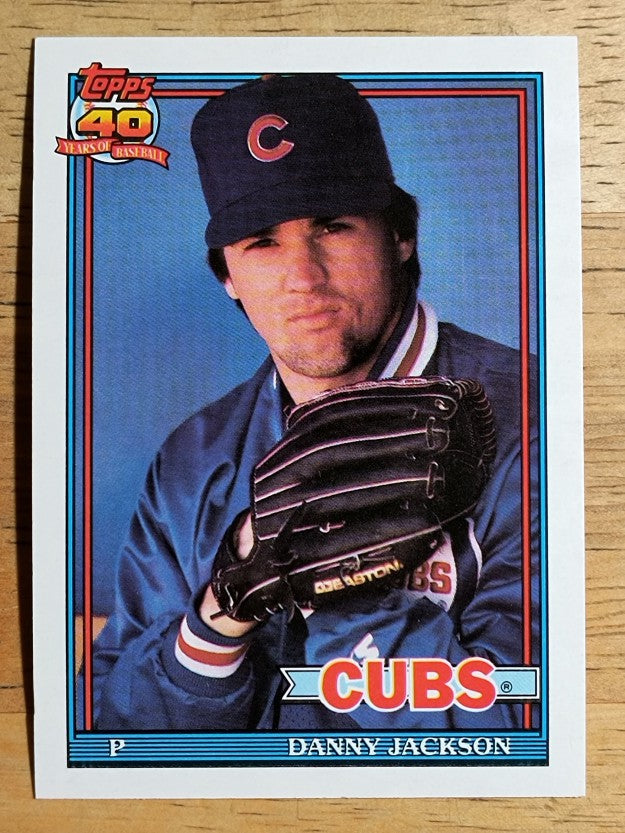 1991 Topps Traded #59T Danny Jackson