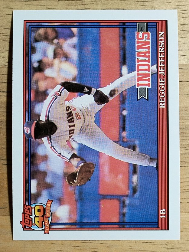 1991 Topps Traded #60T Reggie Jefferson