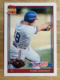1991 Topps Traded #63T Todd Johnson USA RC