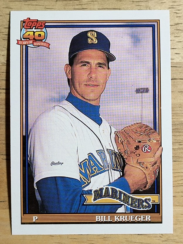 1991 Topps Traded #70T Bill Krueger