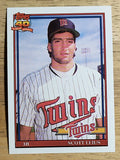 1991 Topps Traded #71T Scott Leius