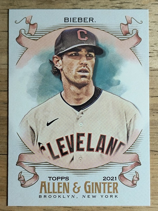 2021 Topps Allen and Ginter #66 Shane Bieber