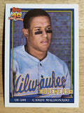 1991 Topps Traded #74T Candy Maldonado