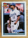 1991 Topps Traded #79T Hal McRae MG