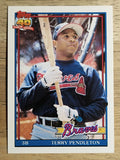 1991 Topps Traded #90T Terry Pendleton