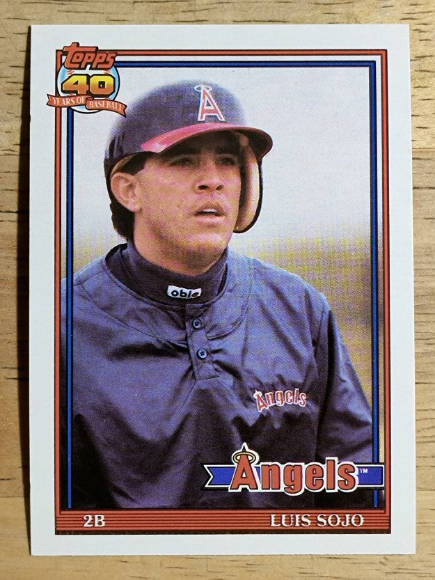 1991 Topps Traded #112T Luis Sojo