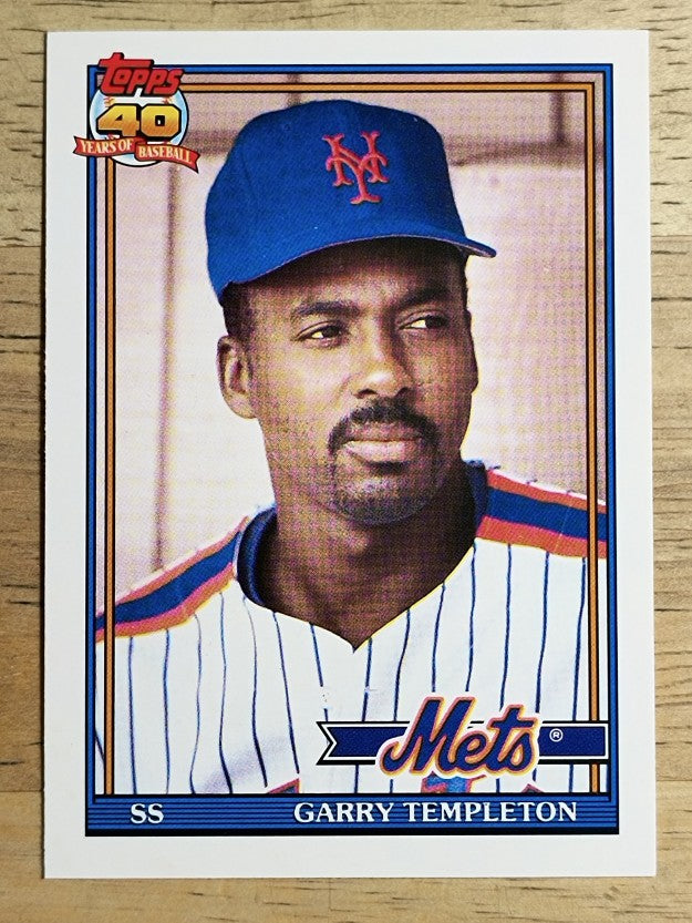 1991 Topps Traded #118T Garry Templeton
