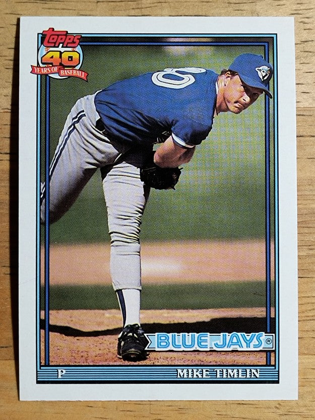 1991 Topps Traded #121T Mike Timlin RC