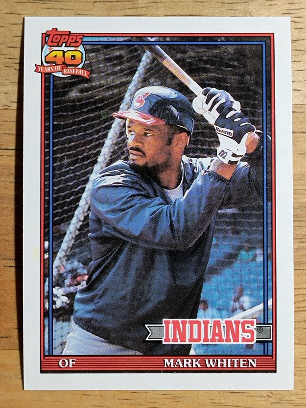 1991 Topps Traded #126T Mark Whiten
