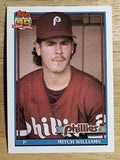 1991 Topps Traded #127T Mitch Williams