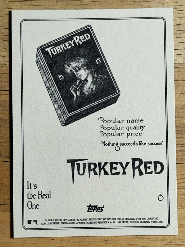 2005 Topps Turkey Red #6 Hal Chase REP
