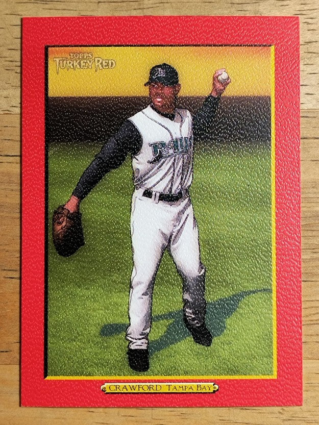 2005 Topps Turkey Red Red #152 Carl Crawford