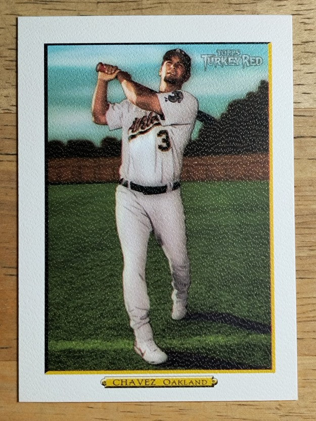 2006 Topps Turkey Red White #394 Eric Chavez