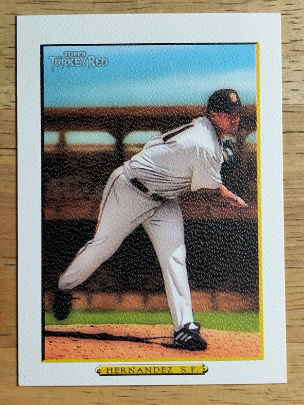 2006 Topps Turkey Red White #561B Livan Hernandez Giants