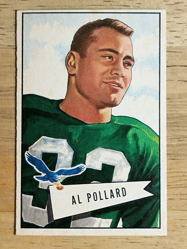 1952 Bowman Small #34 Al Pollard RC (EXMT)