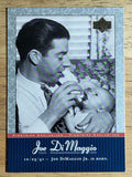 2001 Upper Deck Pinstripe Exclusives DiMaggio #JD23 Joe DiMaggio
