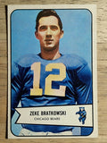 1954 Bowman #11 Zeke Bratkowski RC (EXMT)