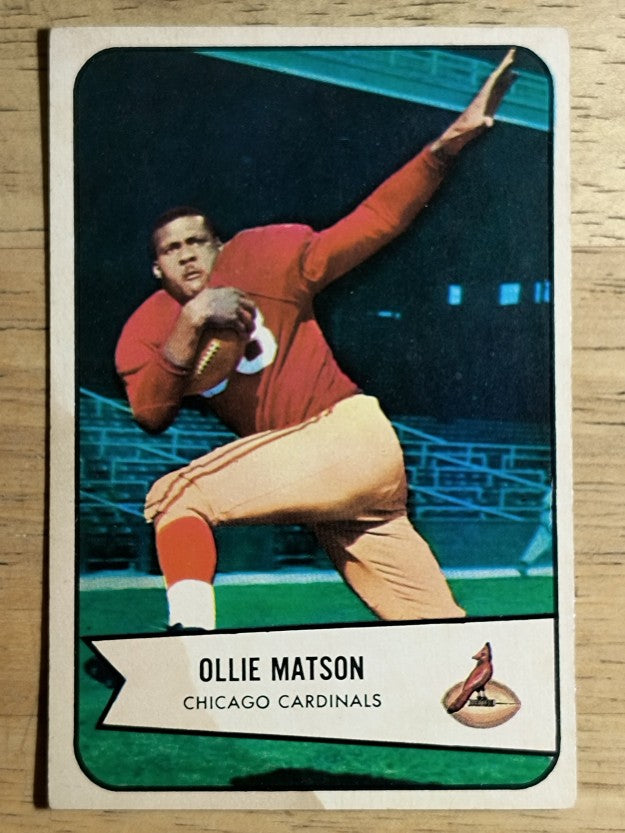 1954 Bowman #12 Ollie Matson (VG)