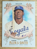 2021 Topps Allen and Ginter #156 Jorge Soler
