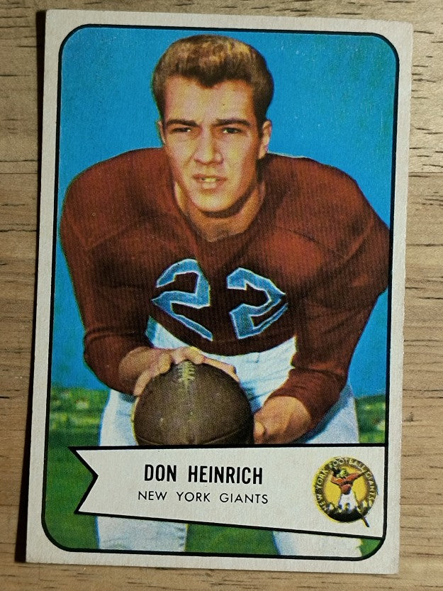 1954 Bowman #92 Don Heinrich SP RC (EX)