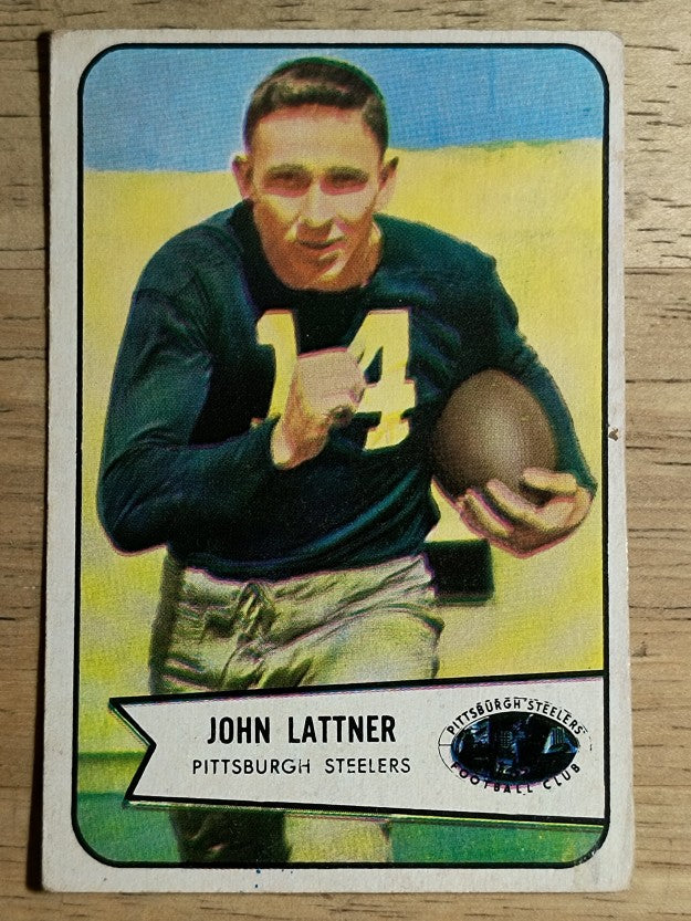 1954 Bowman #128 John Lattner RC (VG)