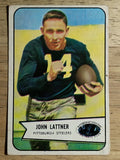 1954 Bowman #128 John Lattner RC (VG)