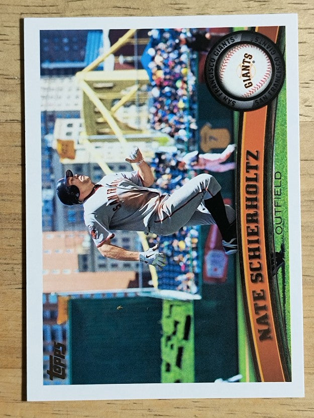 2011 Topps Update #US7 Nate Schierholtz