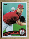 2011 Topps Update #US15 Aaron Heilman