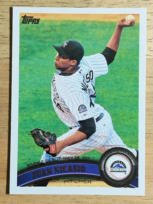 2011 Topps Update #US73 Juan Nicasio