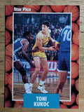 1990 Star Pics #39 Toni Kukoc