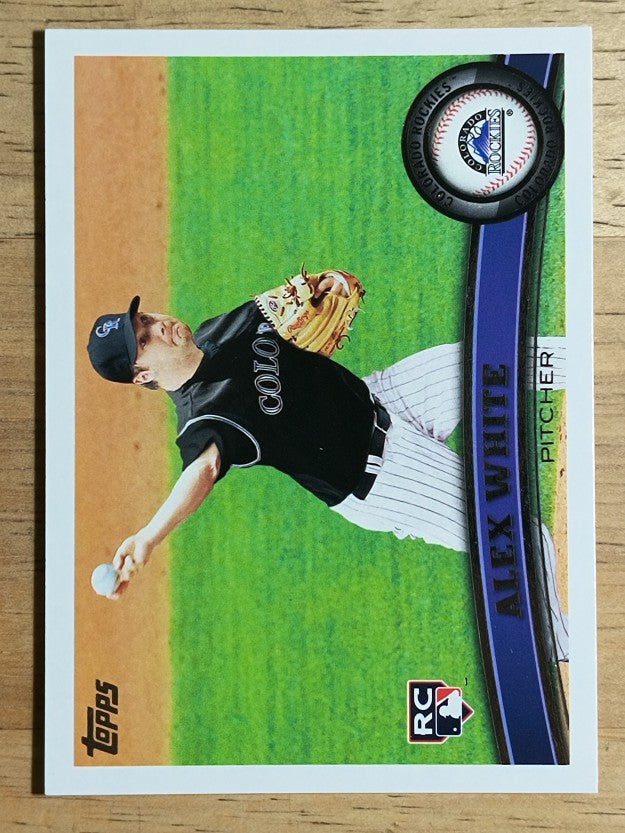 2011 Topps Update #US142 Alex White RC
