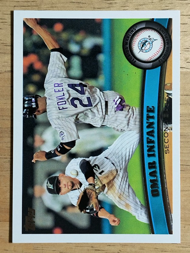 2011 Topps Update #US149 Omar Infante