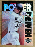 1996 Upper Deck Power Driven #PD19 Larry Walker