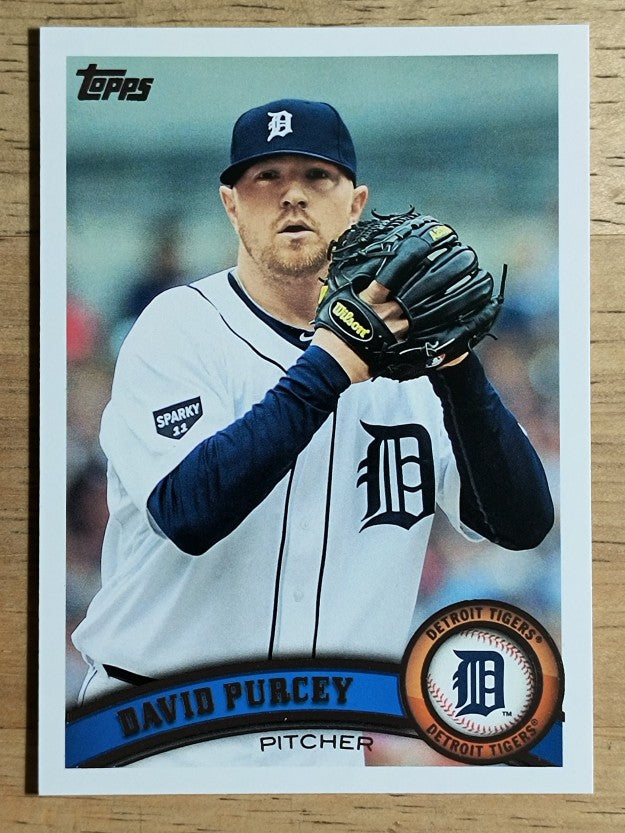 2011 Topps Update #US285 David Purcey