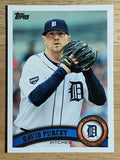 2011 Topps Update #US285 David Purcey