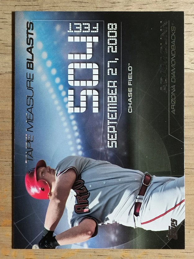 2015 Topps Update Tape Measure Blasts #TMB8 Adam Dunn